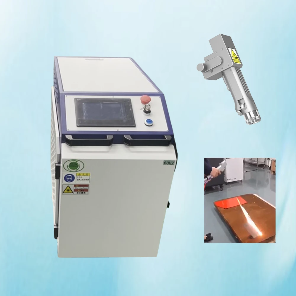 

1500W Laser Cleaner 300 Cleaning Width Laser Cleaning Machine for Rust and Paint Removal