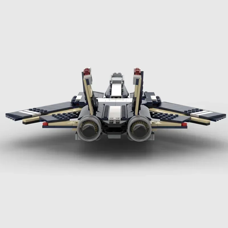 Moc Bouwstenen Militair Model F-14 Mannelijke Kat Vechter Technische Bakstenen DIY Assemblage Constructie Speelgoed Voor Kinderen Vakantiecadeaus