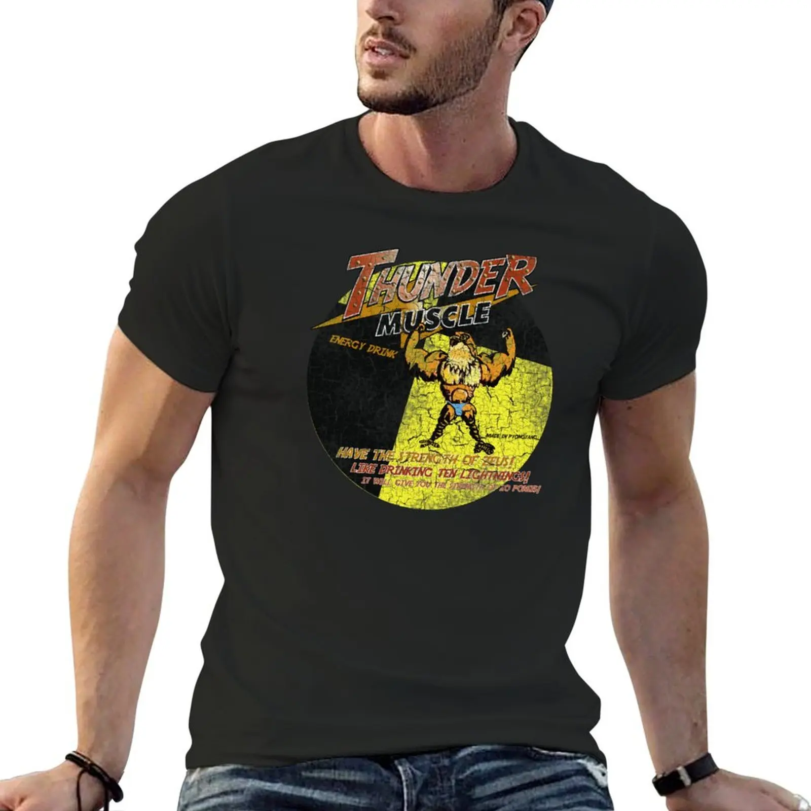 Thunder Muscle (Increasingly Poor Decisions of Todd Margaret) T-Shirt plus size tops custom t shirt shirts men