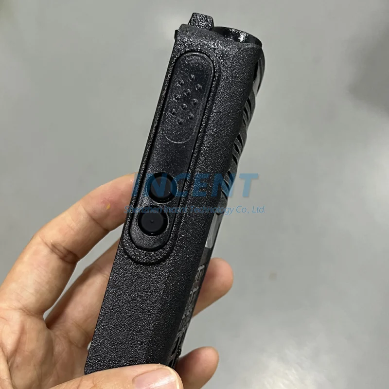 VOIONAIR 2 مجموعات الأسود الجبهة الإسكان الغلاف اتجاهين راديو لاسلكي تخاطب استبدال تجديد مع المقابض لراديو XIR C2660