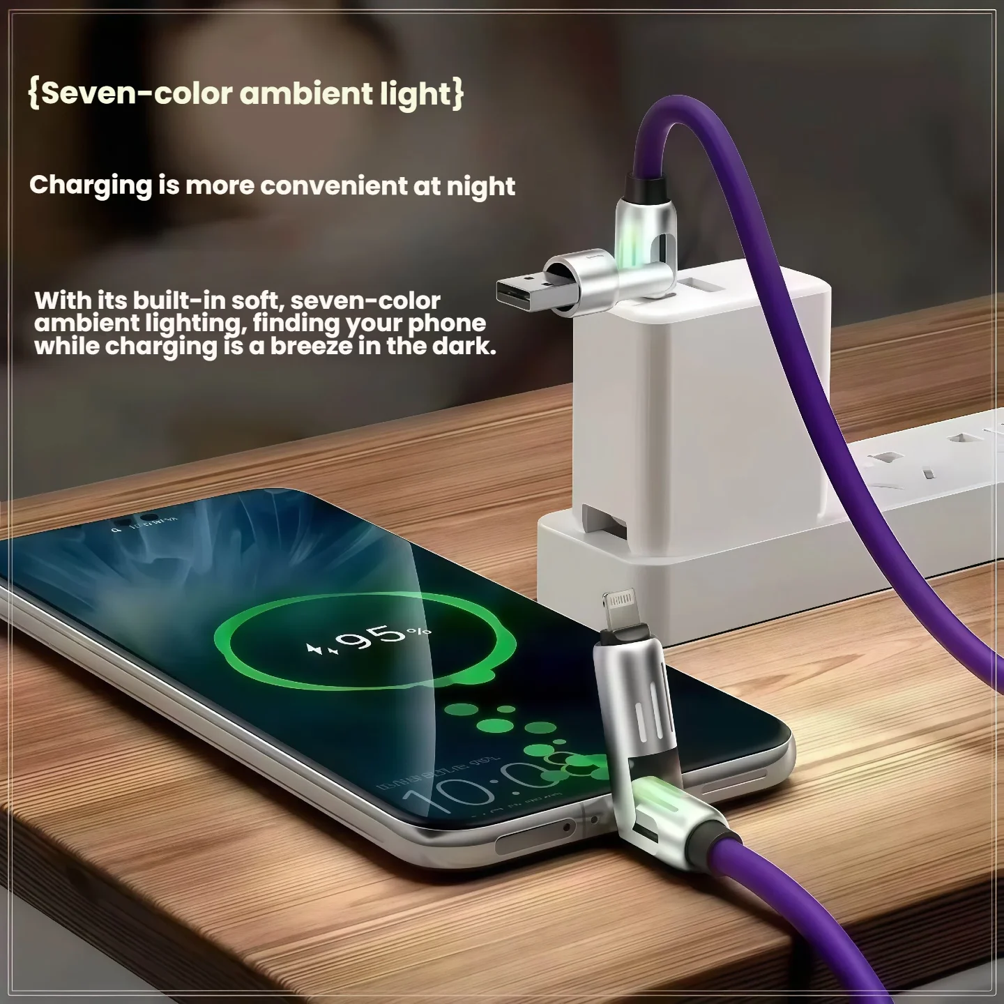 

Кабель для быстрой зарядки, 240 Вт, 4-в-1, USB Type C, силиконовый, прочный для iPhone, Samsung, Huawei, Xiaomi, высокоскоростная зарядка