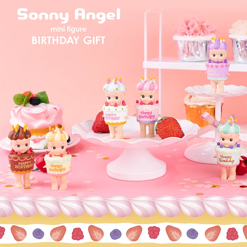 Sonny Angel regalo de cumpleaños serie 2017 Caja ciega juguetes Kawaii Anime figura de acción Caixa Caja sorpresa caja misteriosa muñecas niñas regalo