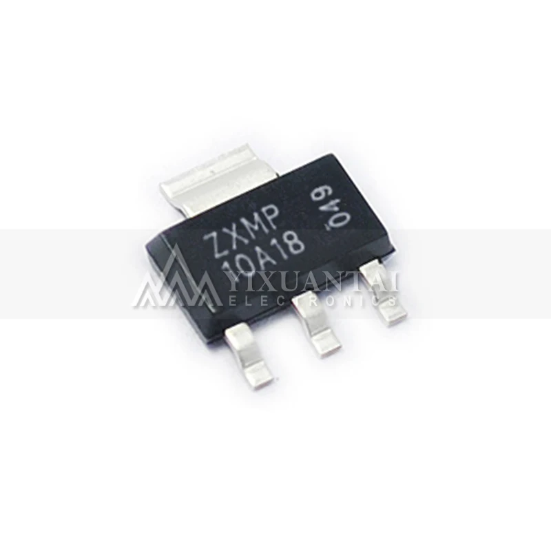 10pcs/lot  ZXMP10A18GTA ZXMP10A18 ZXMP10A18GTA 100V 3.7A 0.15Ω SOT-223 Marking:10A18