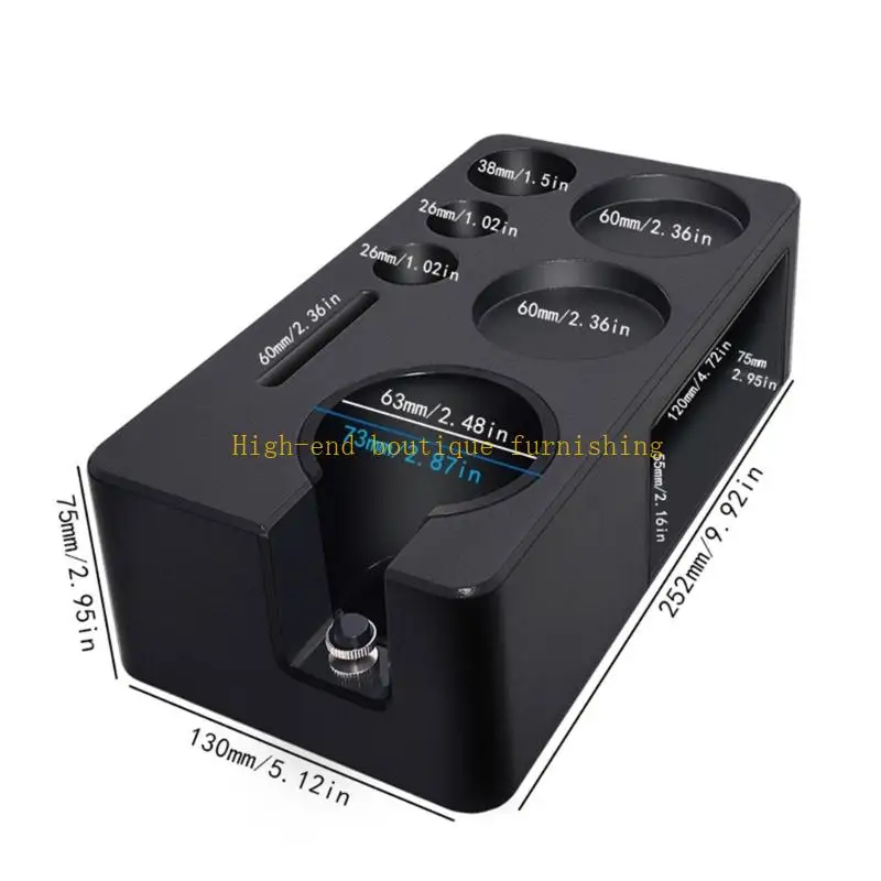 L9NB Modern Coffee Making Tool Including Ergonomic Base For Even Formation In Household pubs