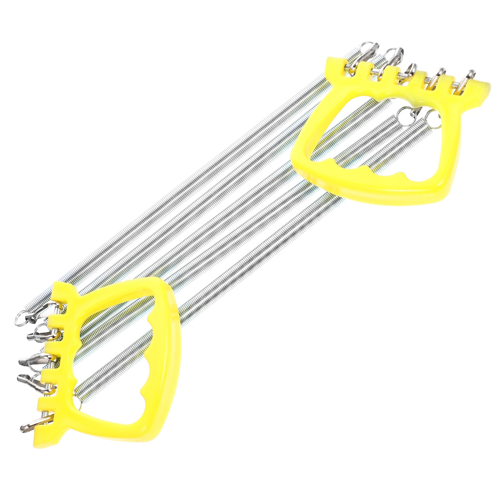 

Spring Chest Expander Kids Exercise Equipment Yellow Lightweight Portable Fitness Tool Pulling Band Gym Accessory Safe Reliable