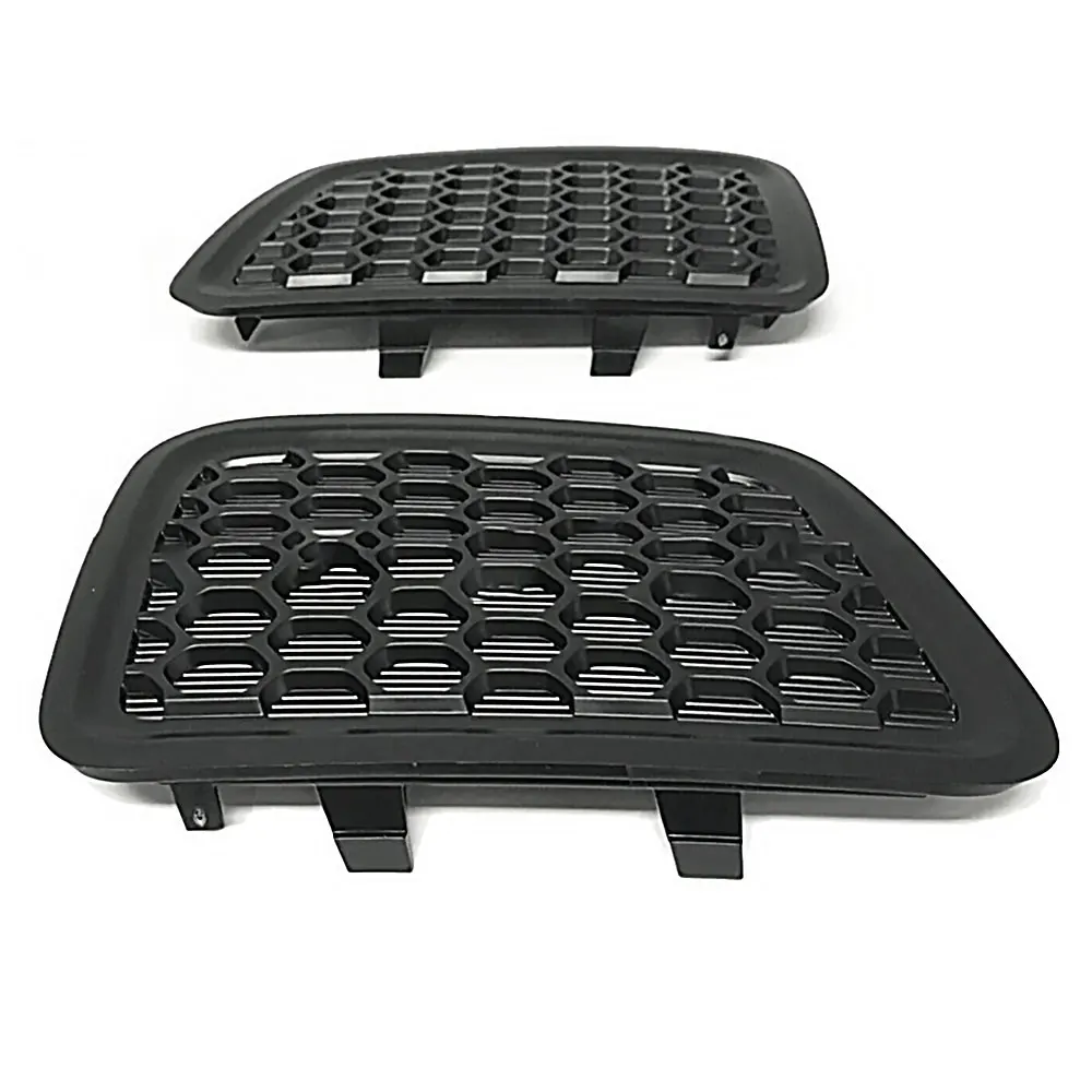 

For 2Pcs Car Front Lower Grille Tow Hook Cover Insert Bezel For Jeep Grand Cherokee2014 2015 2016 Accessories68143099A68143098AC