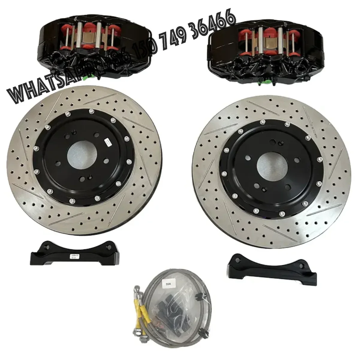 Customizable 9040 Customised 6-Pot Piston Brake Caliper Kit New Condition for BMW  E46 M3