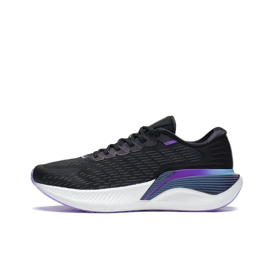 Li Ning Yueying 2.0 Pro Breathable And Lightweight Low top Running Shoes Men's Black ARHS017-4