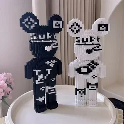 Violent Bear Building Blocks Adult High Difficulty Assembling Toys Gifts for Boys and Girls