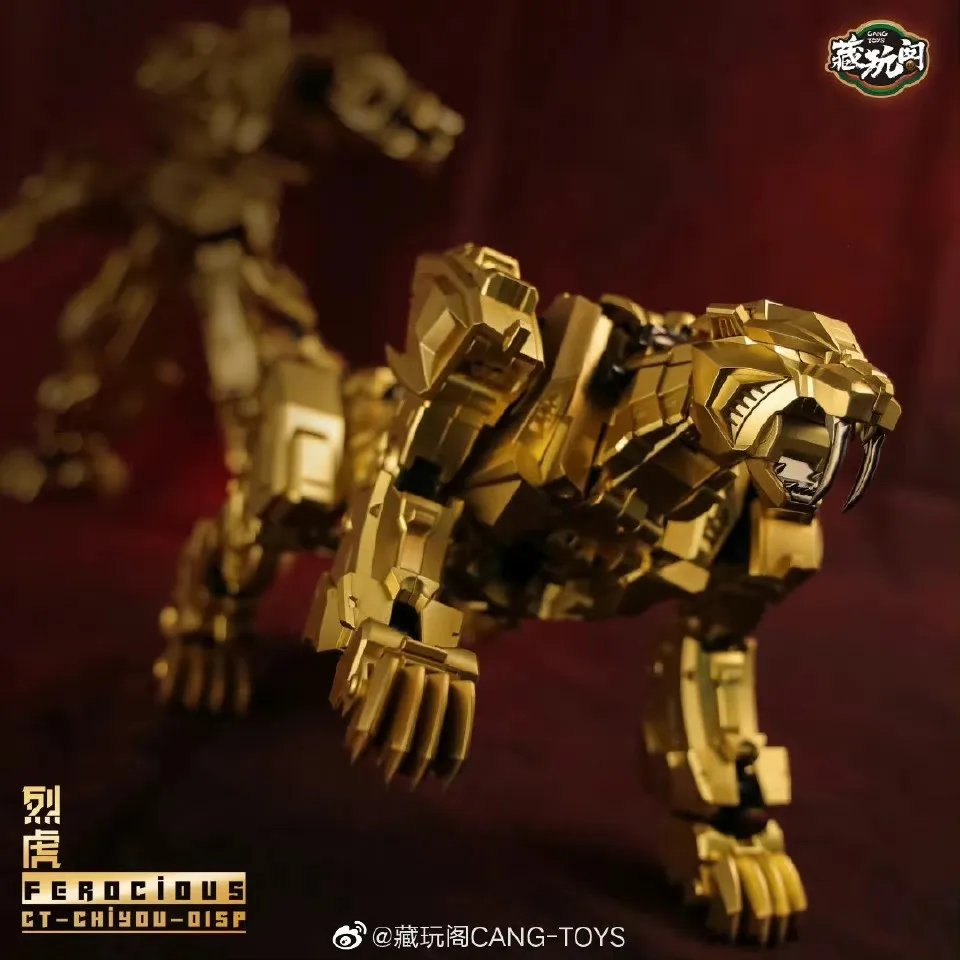 Cang Toys Transformatie CHIYOU Golden Rampage Tantrum Landbull G1 Serie Limited Edition Action Figure Vervorming Robot