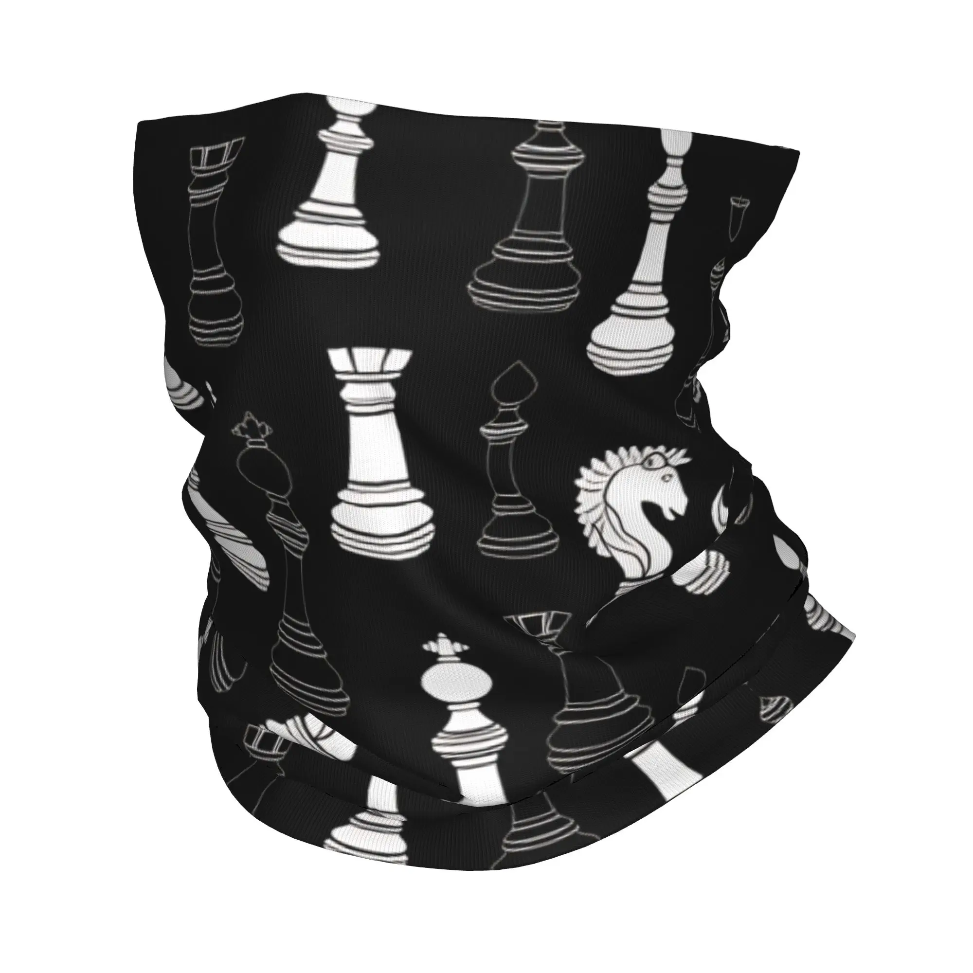 

Chess Lover Balaclava Riding Fishing Bicycle Mask Protection Soft Warm Tactical Mask Autumn y2k Cool Neck Gaiter