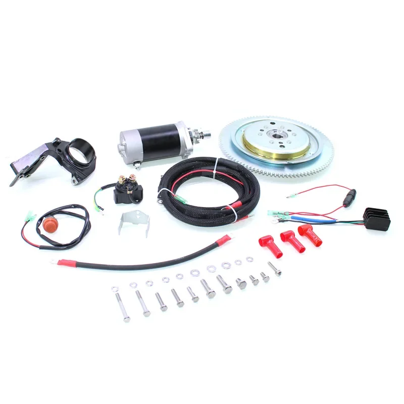 Starter Motor & Bracket Kit – Fits Yamaha Electric Kit 30hp 2-Stroke 30HMH 30HW