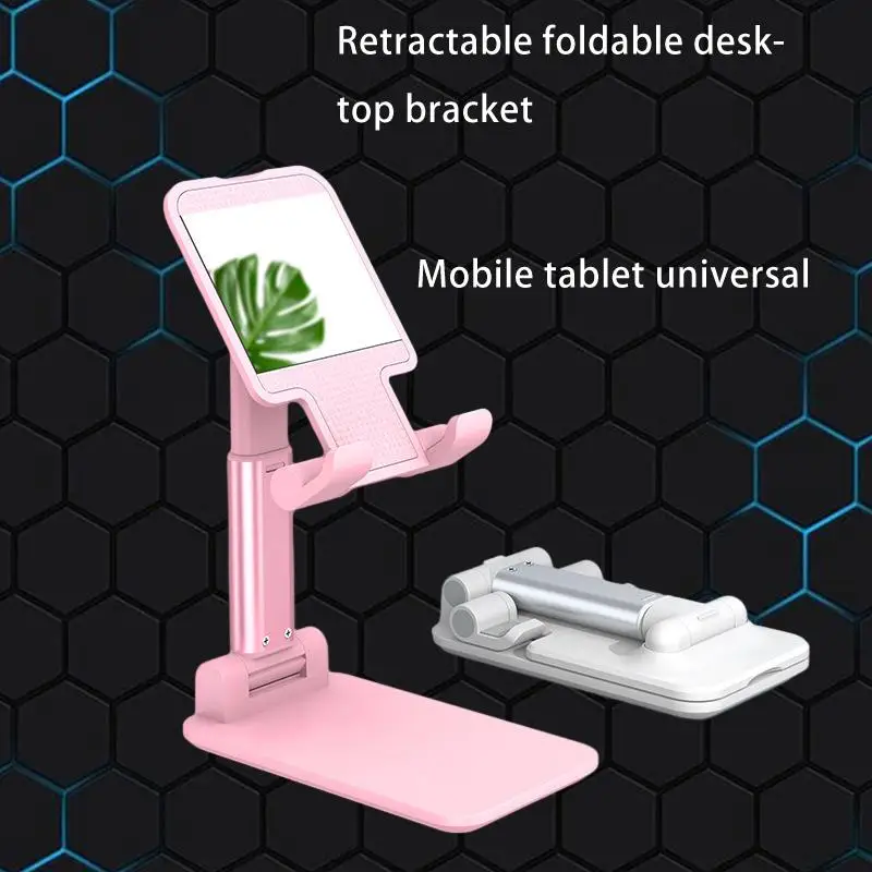 

Foldable Phone Stand: The Ultimate Lazy Tablet Desktop Stand for Universal Use