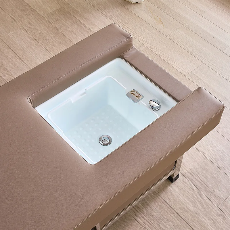 الراقية سرير كهربائي صالون تجميل خاص شامبو سرير تدليك سرير تدليك