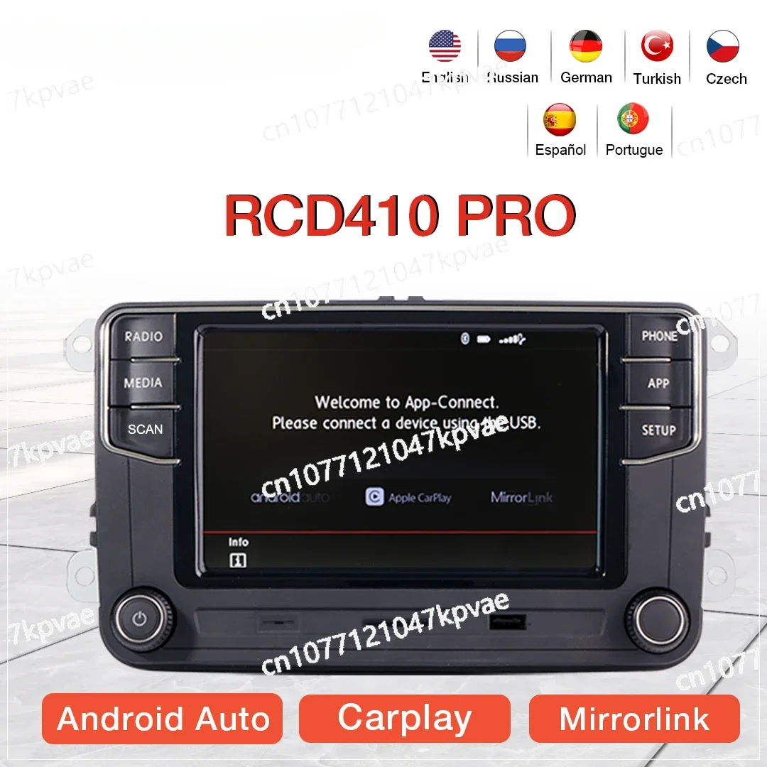 RCD410 PRO MIB Android Auto Carplay Car Radio NEW RCD330 RCD360 for VW Golf 5 6 Jetta MK5 MK6 CC Tiguan Passat B6 B7 Polo