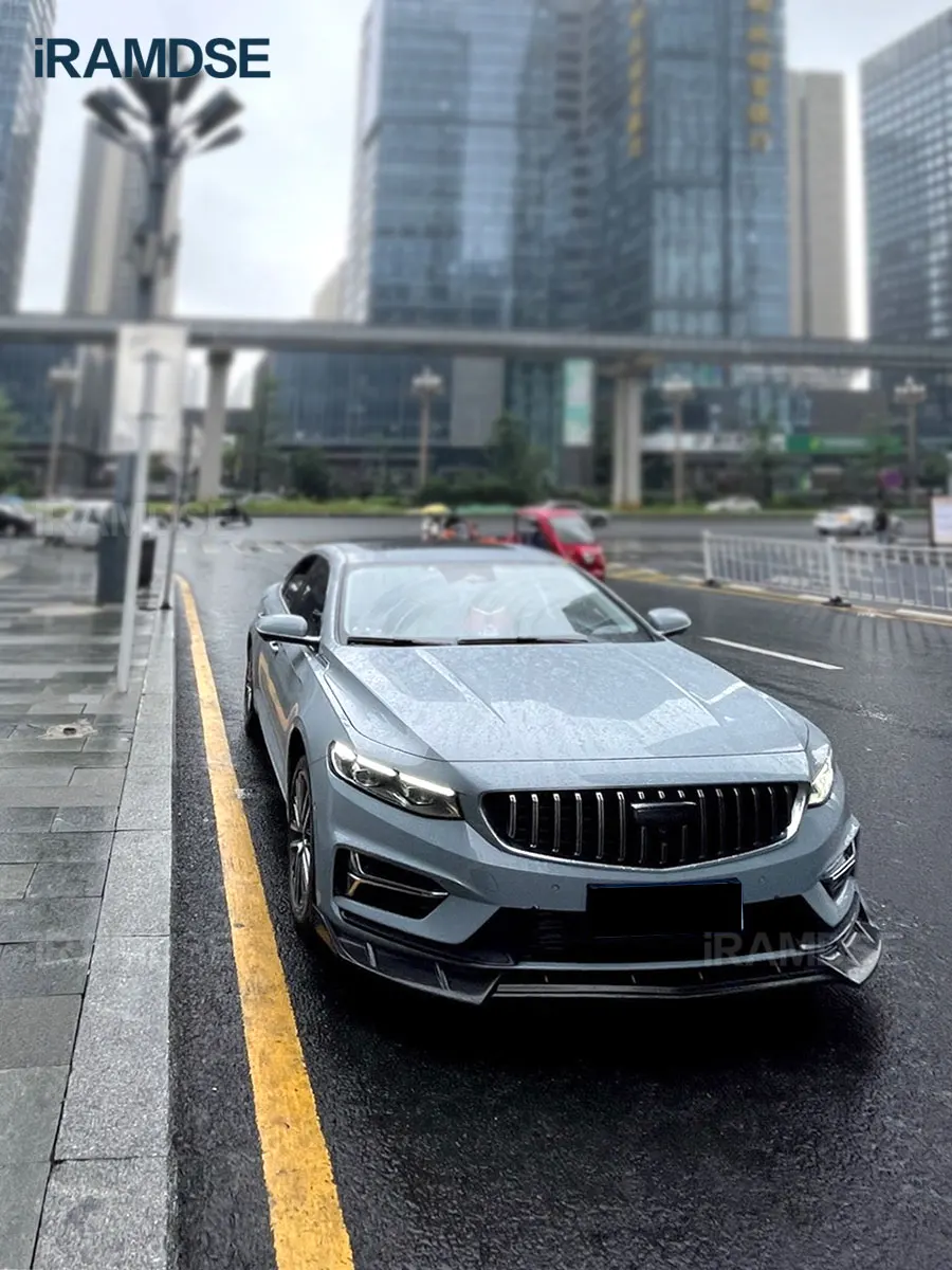 Splitter for Geely Preface Xingrui 2021-2023 Front Bumper Spoiler Skirts Lip Rear Diffuser Body Kit Retrofit Accessories
