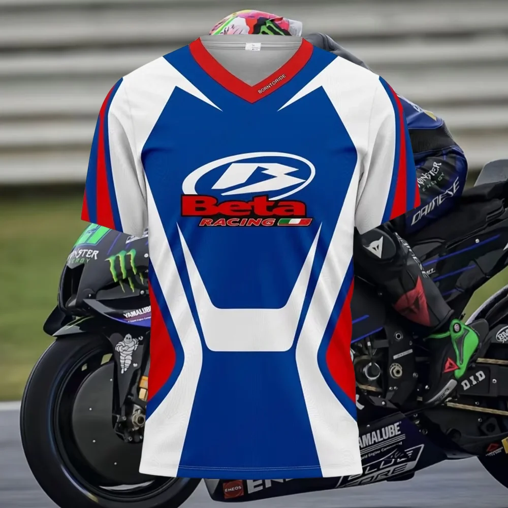 

BETA RACING Pro Downhill Mountain Jersey Motocross Jersey Enduro MTB MX BMX Shirt Cycling Jersey Bike DH Maillot Ciclismo Hombre