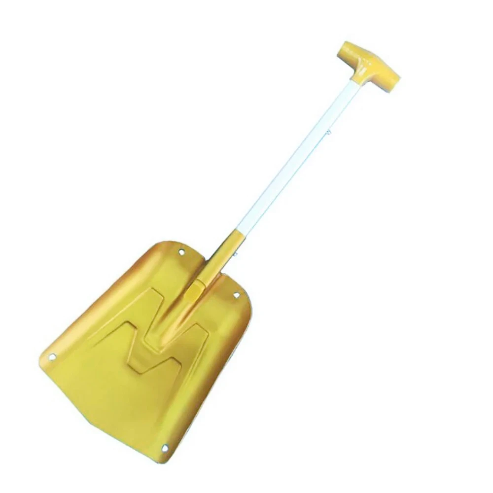 

Pala aluminio portátil para actividas al aire libre, pala plegable para nieve, removedor nieve para coche, Camping, jardín, In