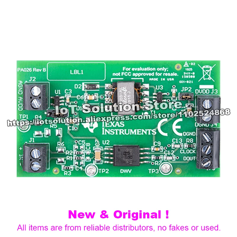 AMC1336EVM AMC1336 reinforced isolated delta-sigma modulator for voltage sensing evaluation module