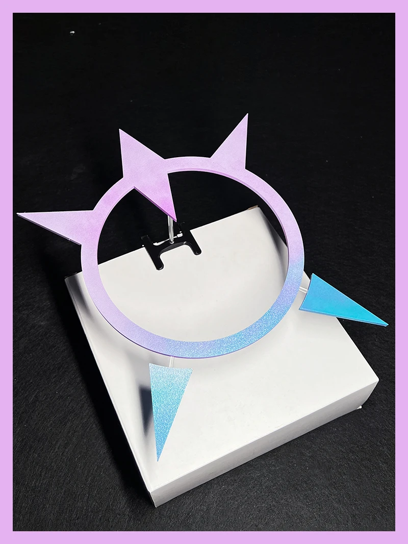 Natsume Iroha Halo Blue Archive Game Cosplay Props Headwear Accessory Handmade Halloween Headdress Carnival Party Role Play