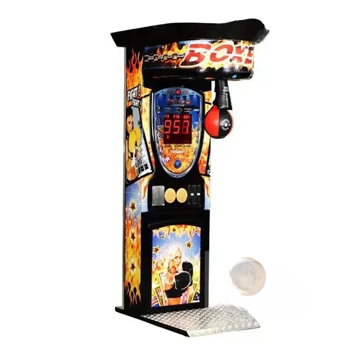 FOR Indoor electronic boxing machine Boxing vending machine Punching machine Arcade