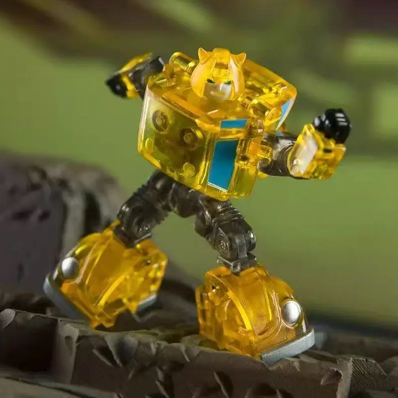 Dr. Wu DW-E22T/E34T Set combinato mini rabarbarbaro UFO trasparente a colori Giocattolo di trasformazione a piccola proporzione