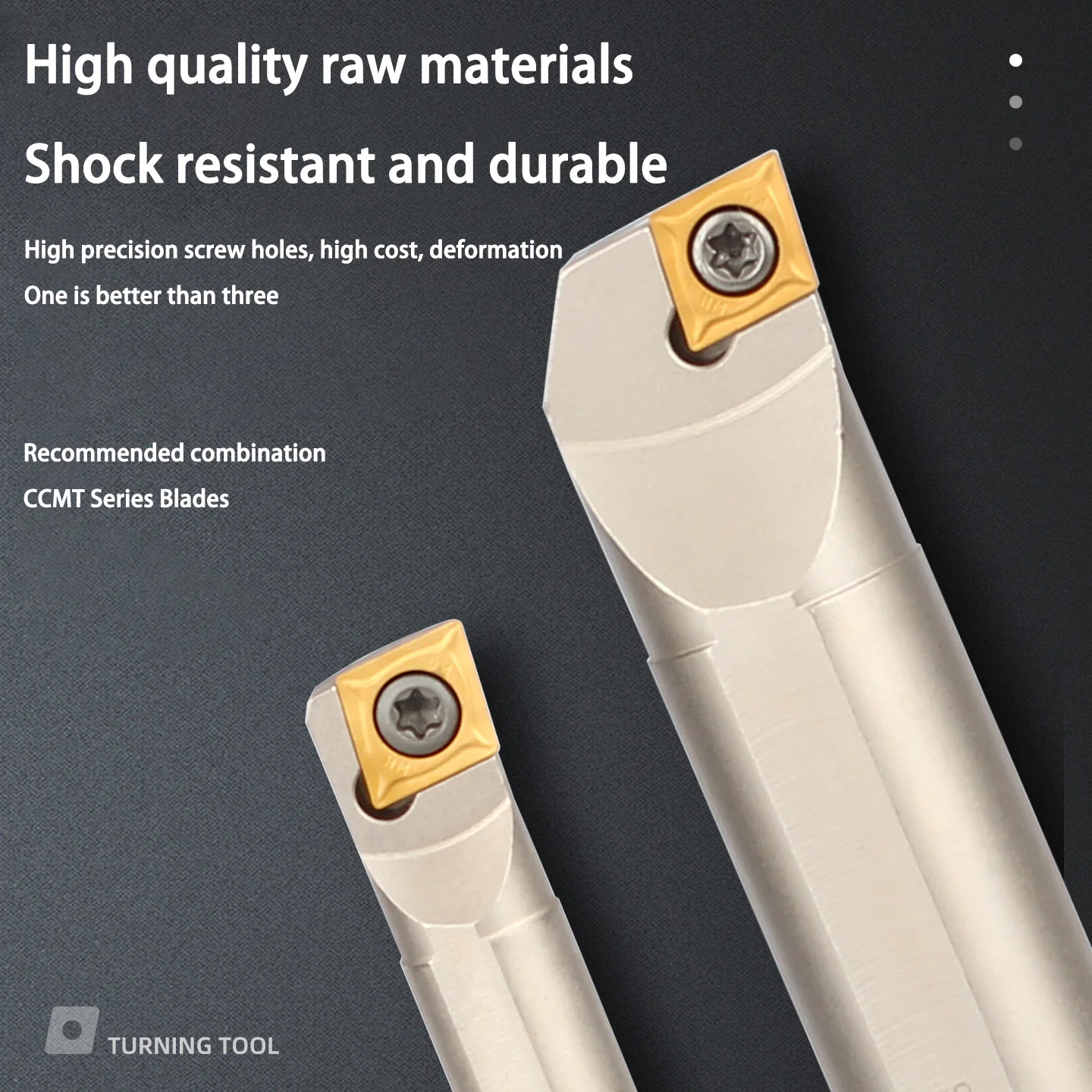95-degree rhombic inner hole tool holder S06K-SCLCR06 reverse cutter S20R-SCLCR09 forward cutter anti-vibration boring tool hold