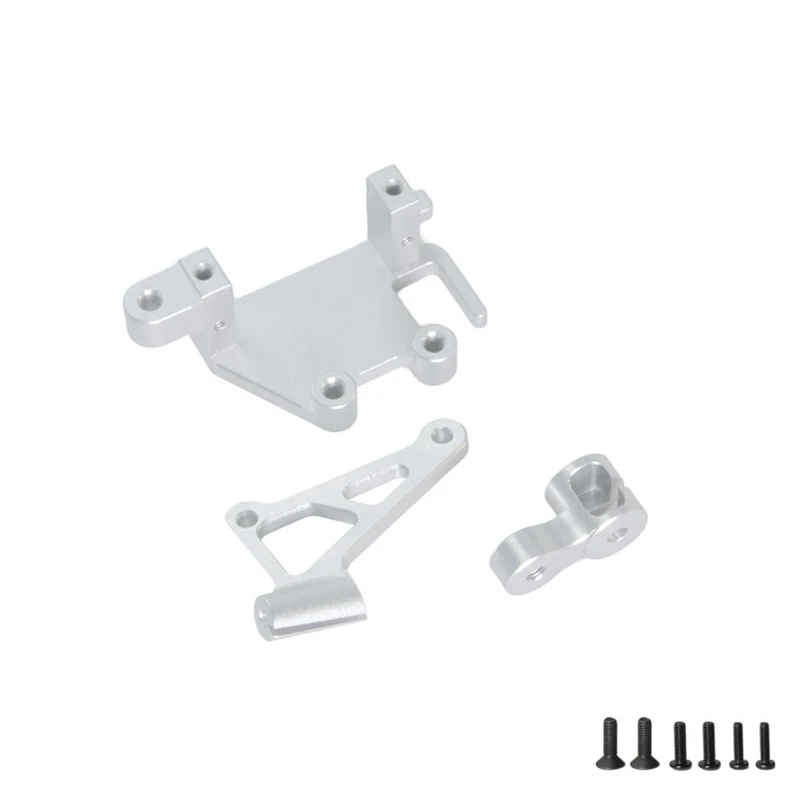 Suporte servo de montagem de servos de pinça LOS 261013   Para motocicleta LOSI 1/4 PROMOTO-MX LOS06000 LOS06002 Preto Durável