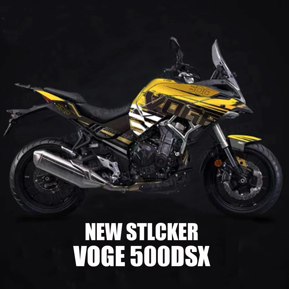 

New product decals Body Decoration Protection Sticker Motorcycle Reflective Decal For Voge 500DSX