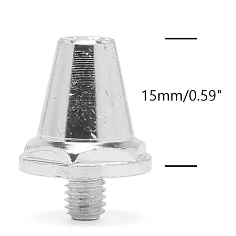 10 pçs 11mm/13mm/15mm sapato de futebol picos bloqueio rápido substituição sapato de futebol studs universal antiderrapante bota de futebol picos