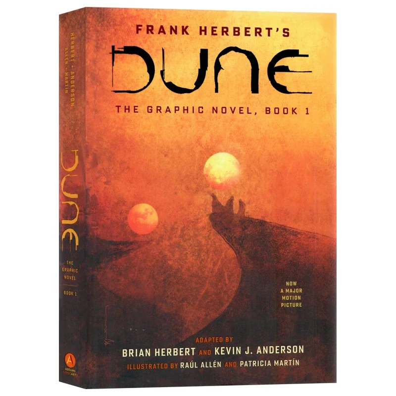 

DUNE: графический роман Фрэнка Герберта, детские книги в возрасте 8, 9, 10, 11, 12, английская книга, графические романы 9781419731501