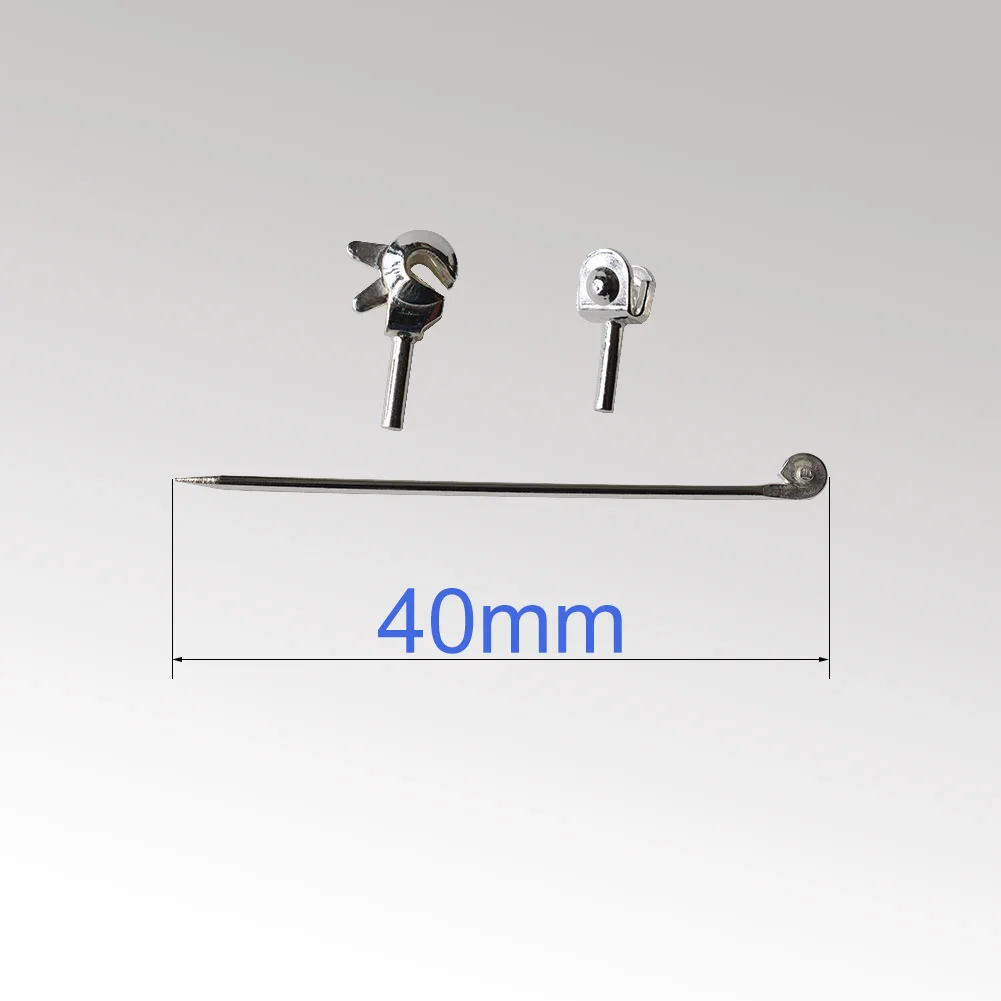 925 Sterling Zilveren Broche Pin Backs Voor Sieraden Maken, Zilveren Broche Pin Kit, Pin Terug Rechte Vergrendeling Sieraden Vinden