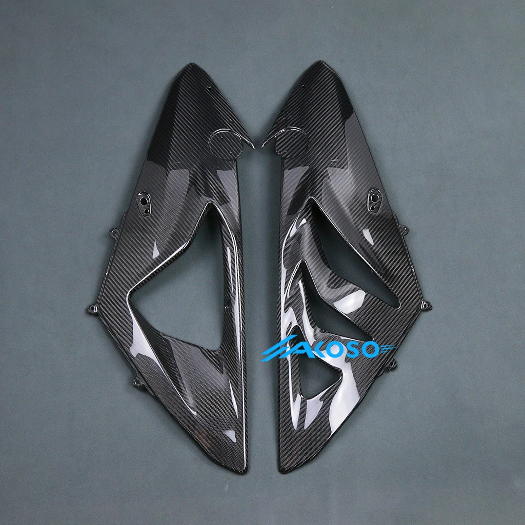 2009 2010 2011 2012 2013 2014 For BMW S1000RR Full 3K Dry Carbon Fiber Motorcycle Fairings AKOSO 윙렛 Accesorios Para Modification image 3