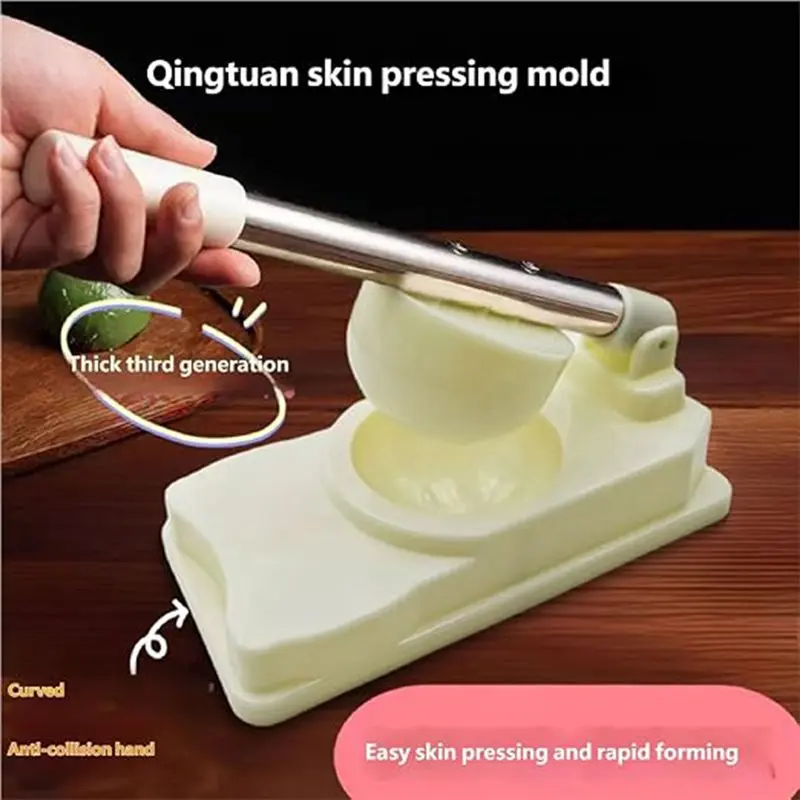 AB33-Mochi Maker Dumpling Wrapper Pressing Mold Baking Essential Cooking Equipment Festival Cooking Equipment