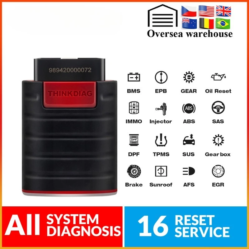 

OBD2 car fault diagnosis instrument scanner car diagnostic tool car mounted CANFD DOIP ECU coding professional scanning