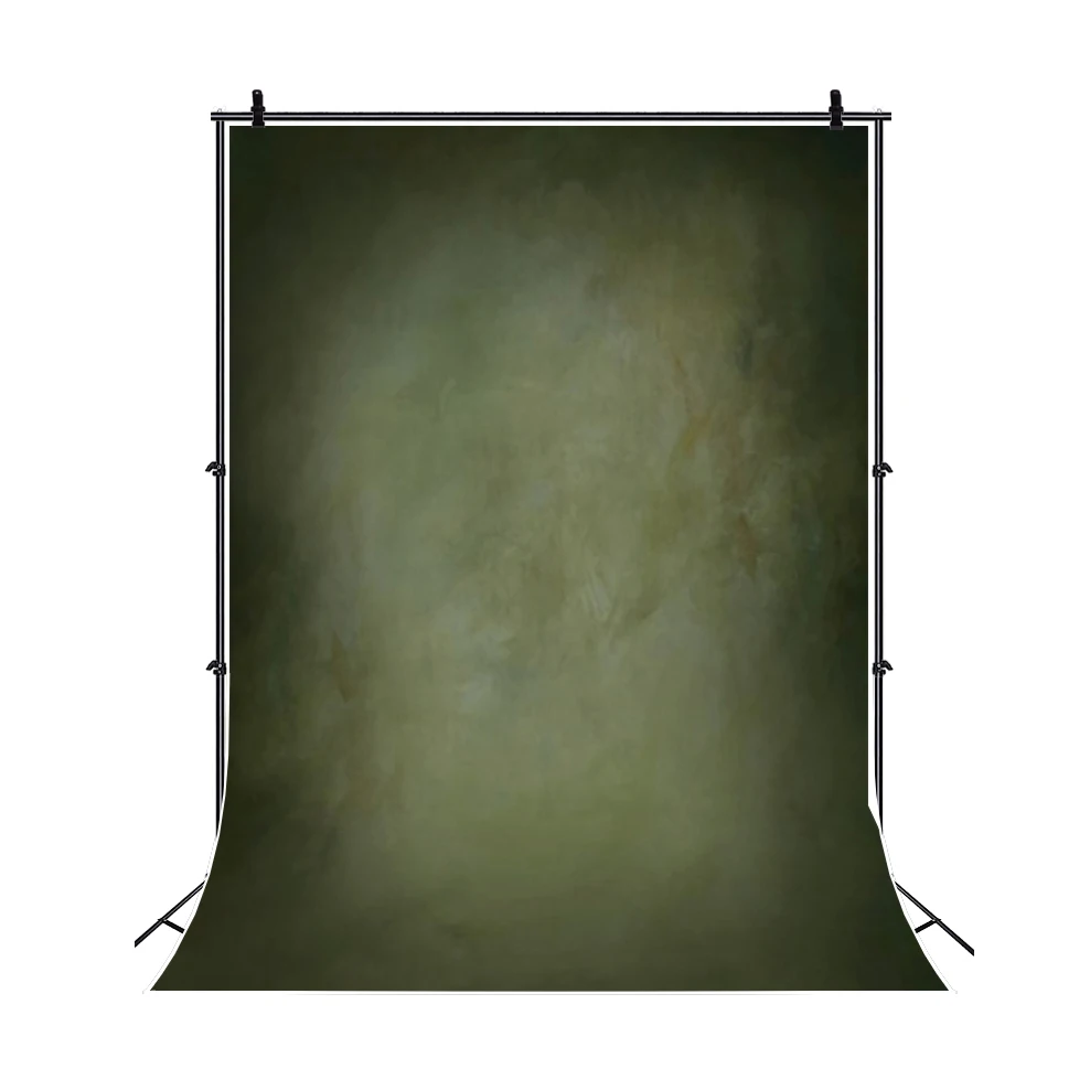 Green Gradient Portrait Photography Backdrop Solid Color Abstract Texture Wedding Birthday Party Decor Background Photo Props