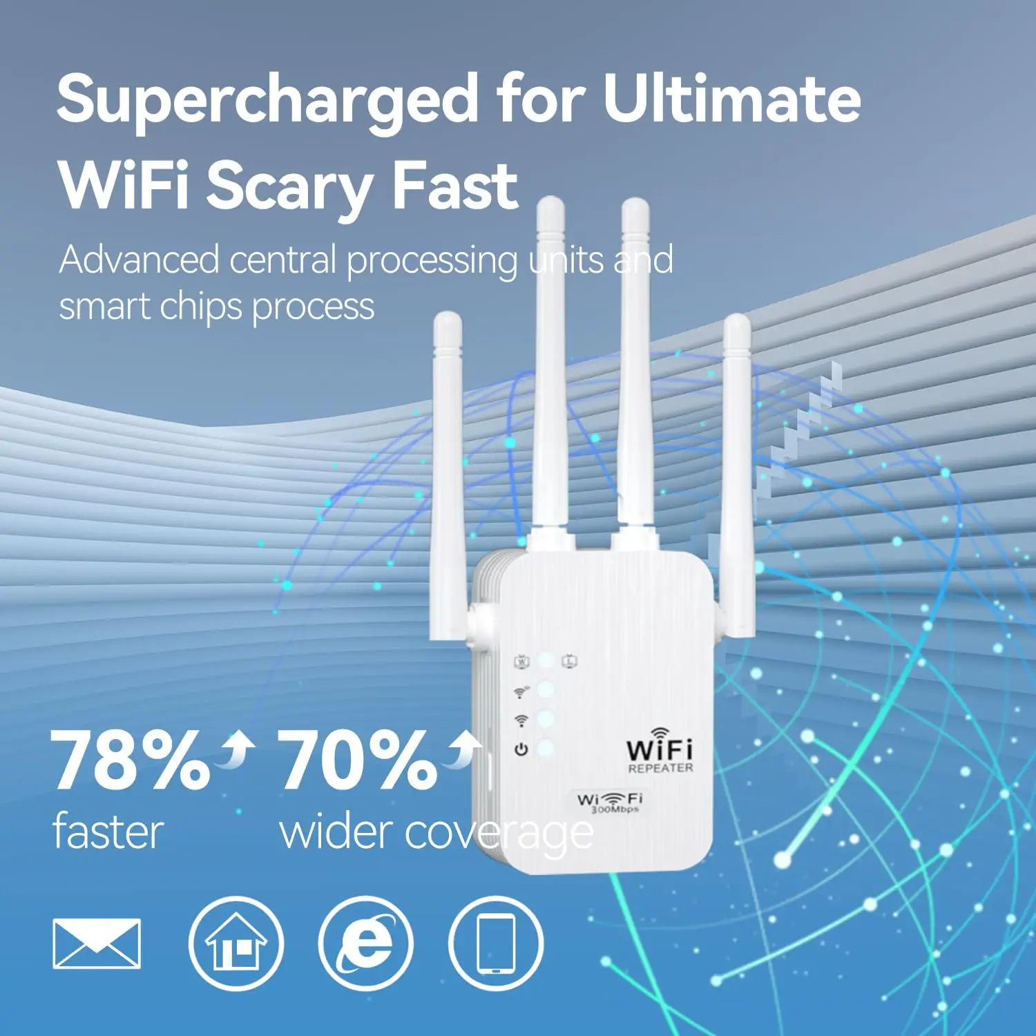 Wifi Repeater 1200M…