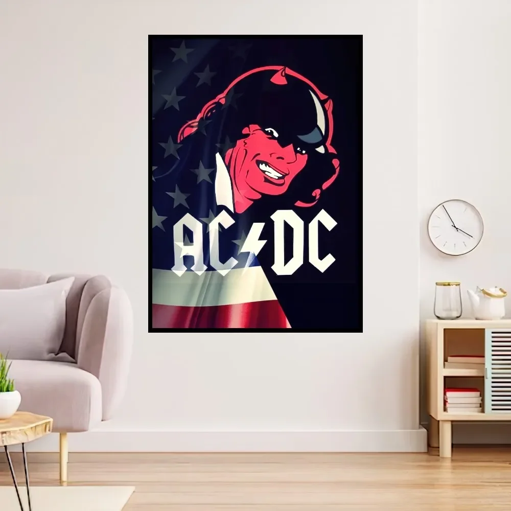 Rock Band A-Ac Dc Night Prowler Poster Prints Wall Painting Bedroom Living Room Decoration Office Home