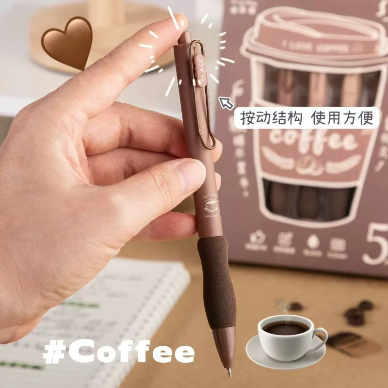 0.5mm Quick Drying Neutral ST Pen Head High Gift Value Kawaii Gel Pen School Student Office Stationery Lovely Supplies Cute image 4
