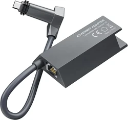For Starlink Ethernet Adapter Rectangle Dish Antenna Satellite USB Internet Powerline for Dish Antenna Satellite Internet Router