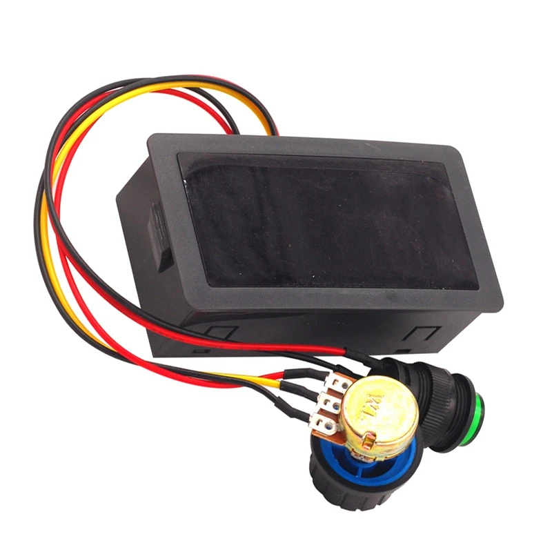 CCM5D Digital Display DC Motor Speed Controller PWM Stepless Speed Control Switch