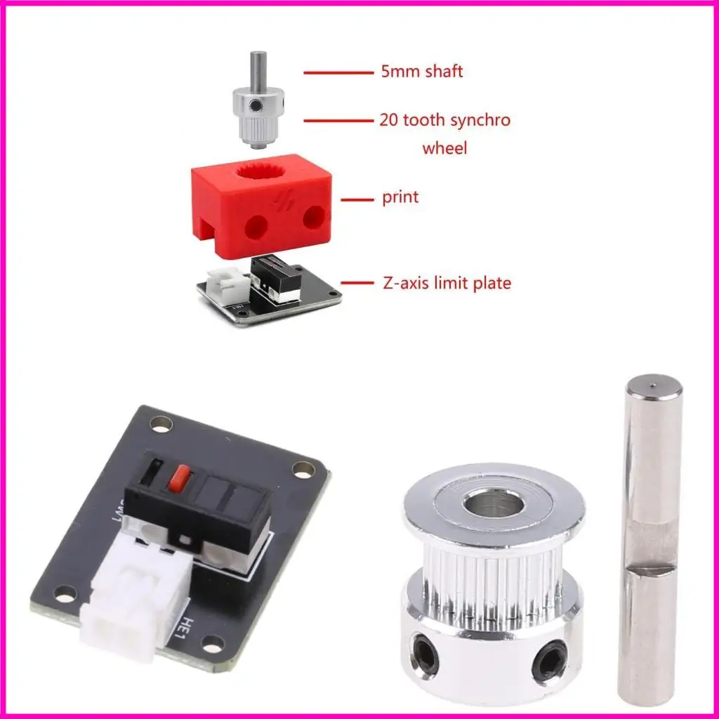 

Micro-коммутатор Voron 2.4 Z Micro-коммутатор набор платы с выводом и синхронным лимитом колес для 3D-аксессуаров принтера