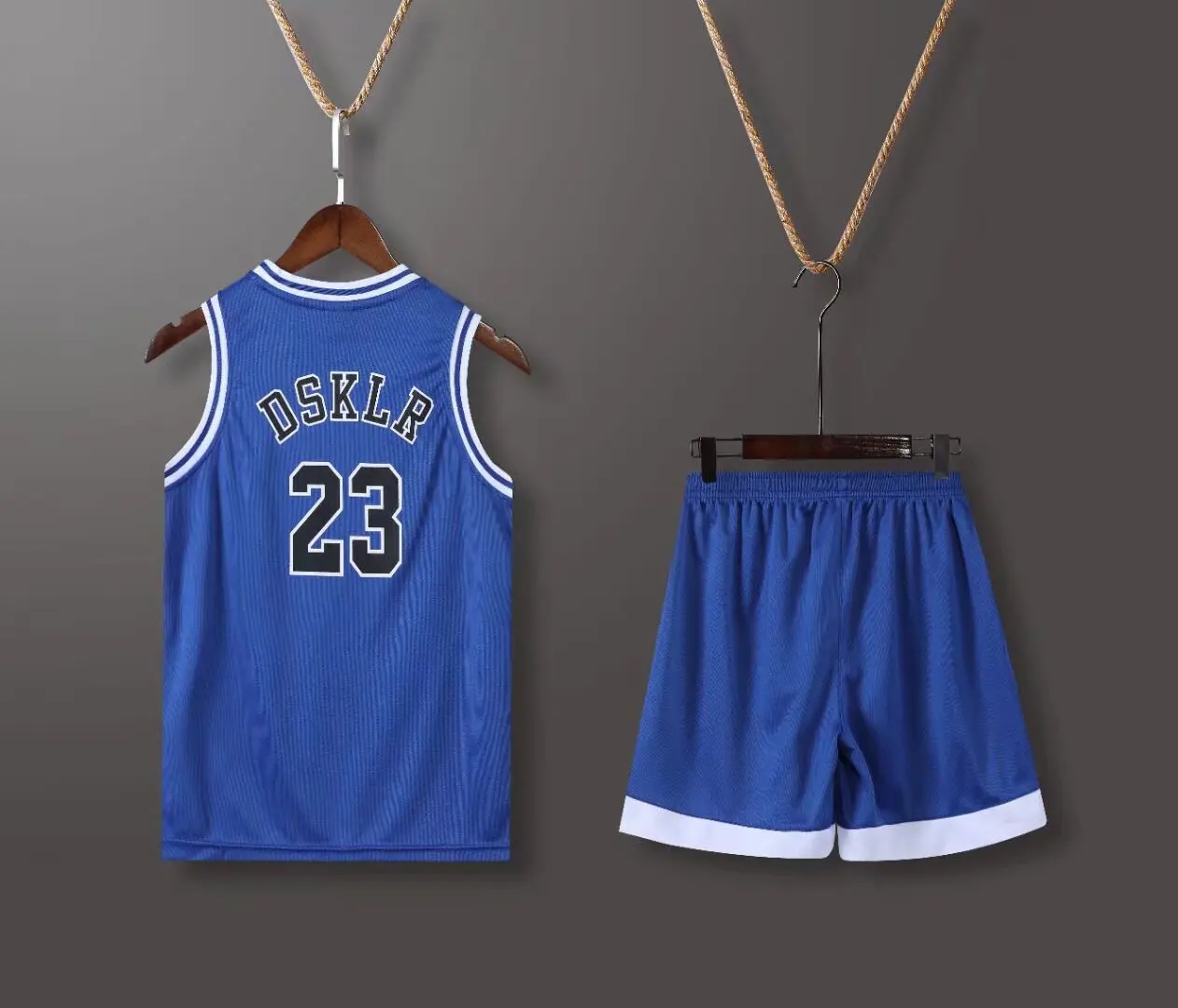 NEW 24/25 Children\'s clothing suit boy girl Basketball Jerseys NO. 23 game team uniform training Vest and shorts