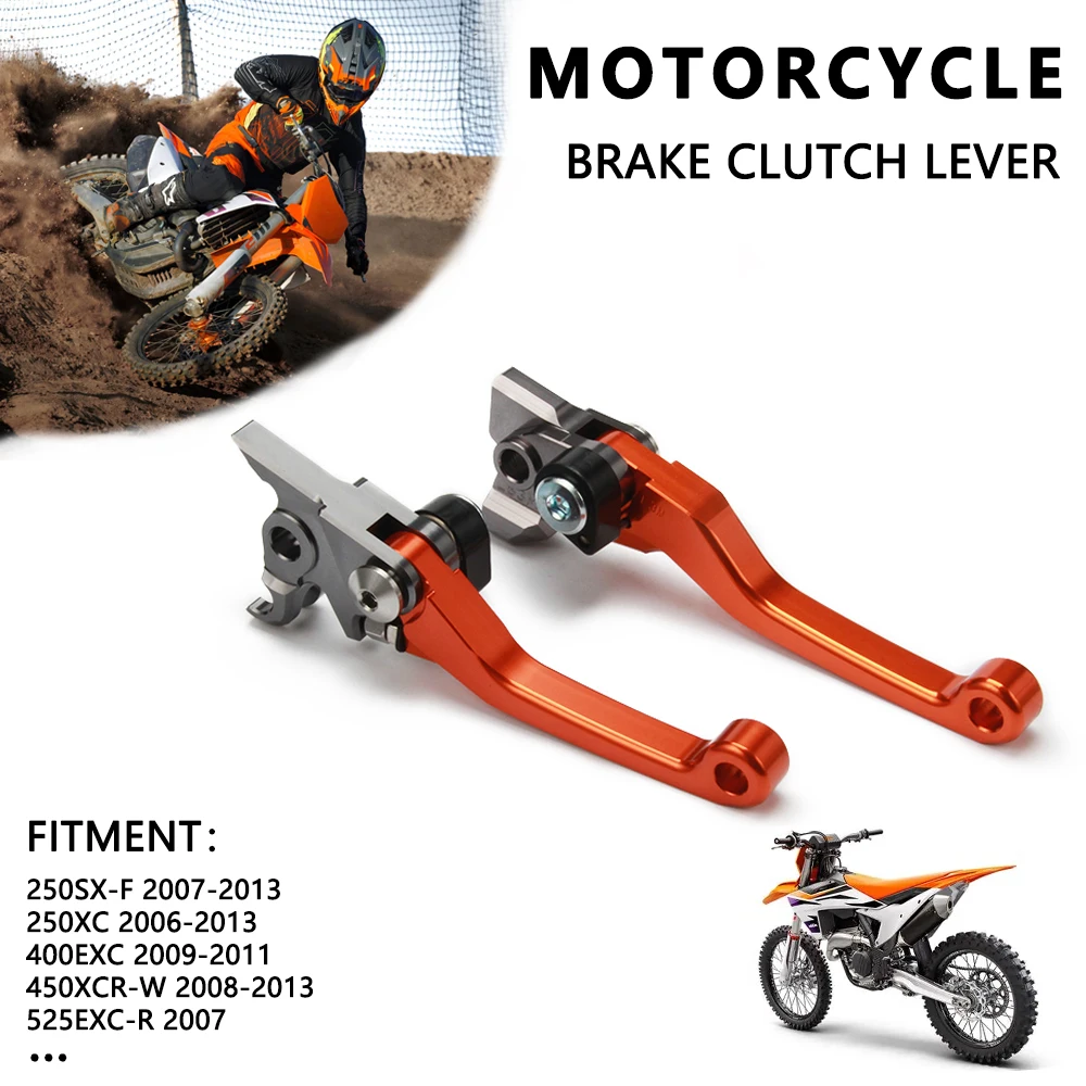 

Motorcycle Brake Clutch Levers For KTM SXF250 SX250 XC250 XCF250 SXF350 XCF350 XCFW350 XCW EXC SMR SX SXF 400 450 500 525 530