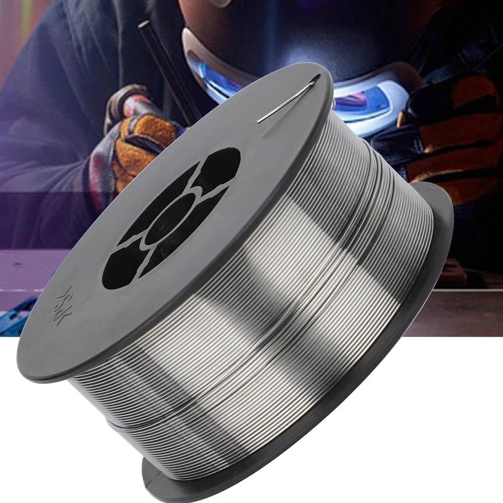 0.8mm Mig Wire Gasless Mild steel Wire E71T-GS Flux Core Wires 1kg Self-Shielded No Gas Iron Welding Machine Welder Parts