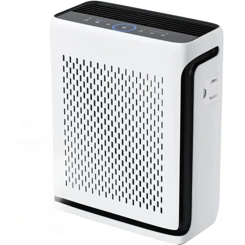 L # Air Purifiers For Home Large Room Bedroom Up To 1110 Ft² With Air Quality And Light Sensors, Smart WiFi, Washable Filters