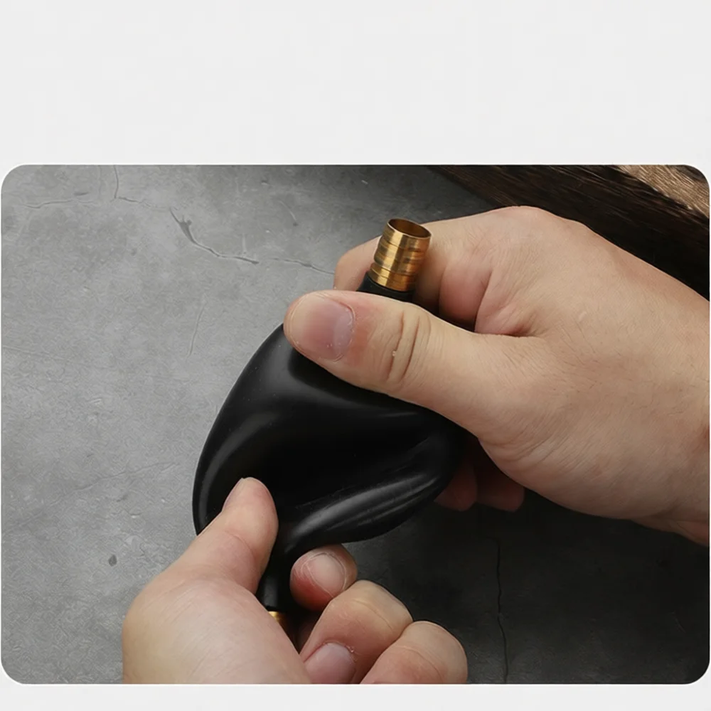 Flexible Silicone Pipe Copper Joint Tea Tray Drainage Accessory Water Drain Tube For Traditional Tea Ceremony Sets