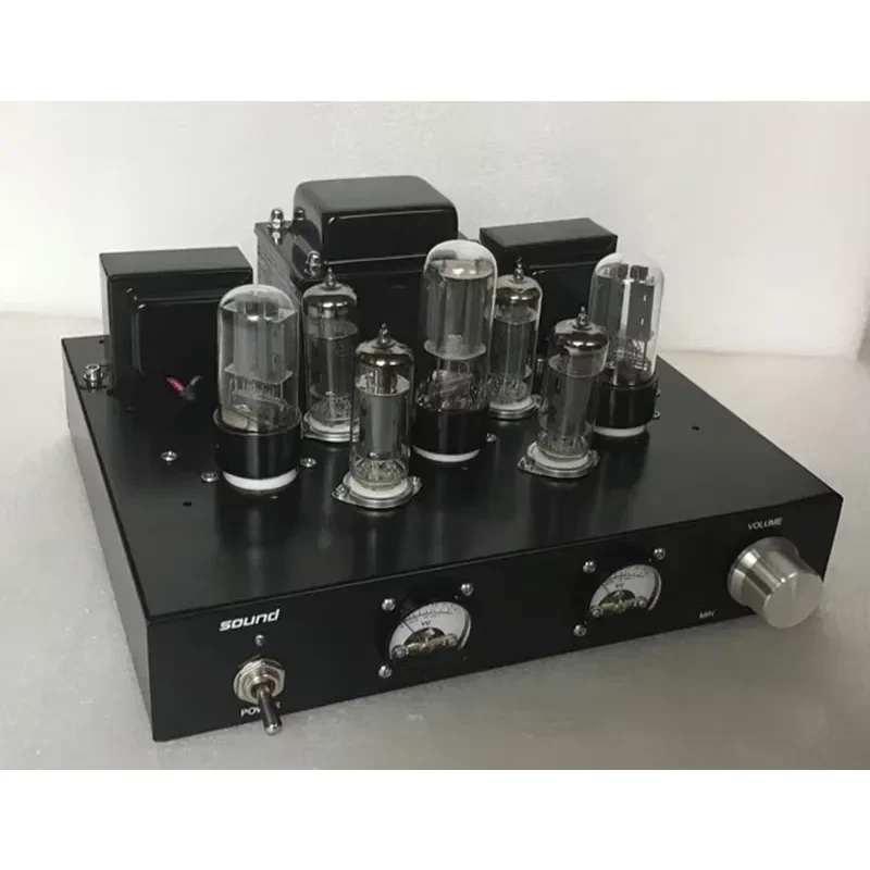 NEUER fertiger HiFi 5u4c 6H8C Push 6P1 Vakuumröhrenverstärker Klasse A Single-Ended Stereo-Leistungsverstärker 6,8Wx2