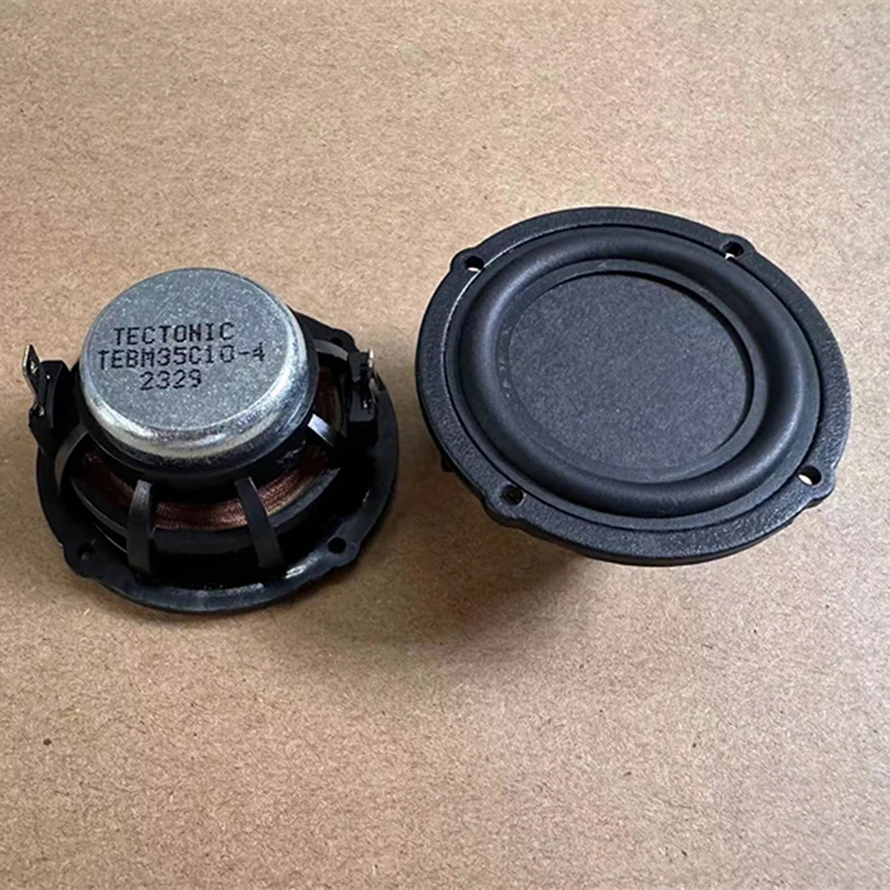 1 unidad de altavoz de rango completo de alta gama TECTONIC de 2 pulgadas (52 mm) con tecnología BMR y diafragma de panel plano tipo panal, nivel de entusiasta.