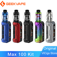 Original GeekVape Max100 Kit 100W Mod & Z Sub ohm 2021 Tank 5.5ml fit Z coil Electronic Cigarette 18650 Vaporizer